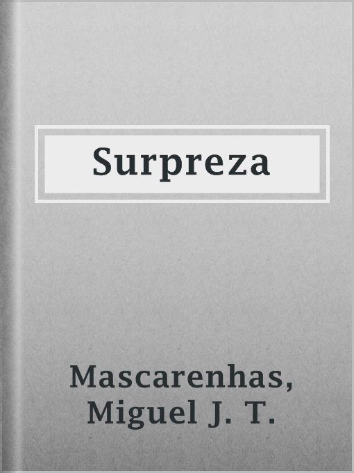 Imagen de portada para Surpreza